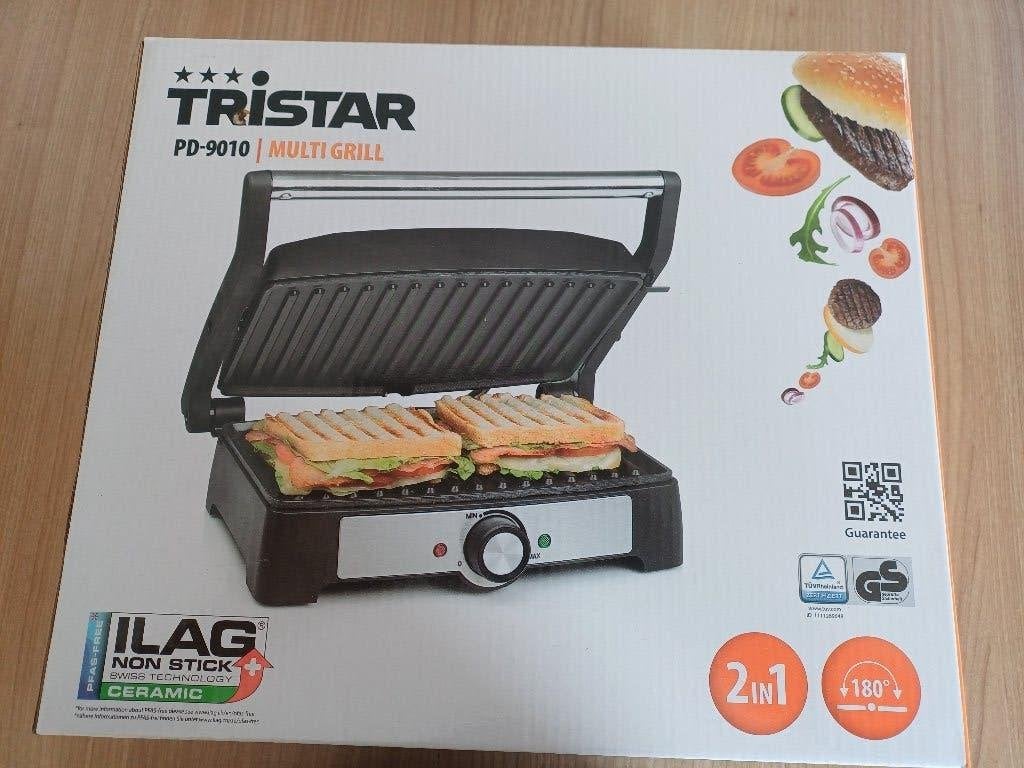 Grill voor vlees, croques, panini, Electroménager, Enlèvement, Comme neuf