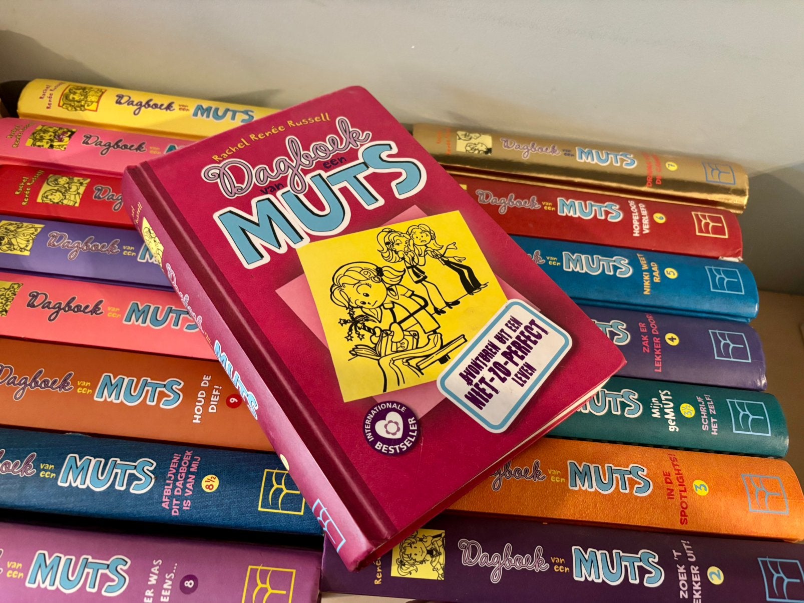Dagboek van een muts - boek 1 tot en met 14, Boeken, Ophalen of Verzenden, Gelezen, Fictie