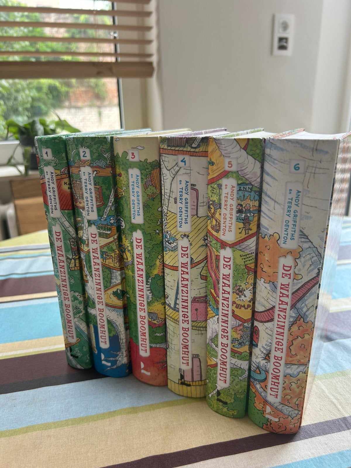 De waanzinnige boomhut- 6 boeken, Ophalen, Gelezen