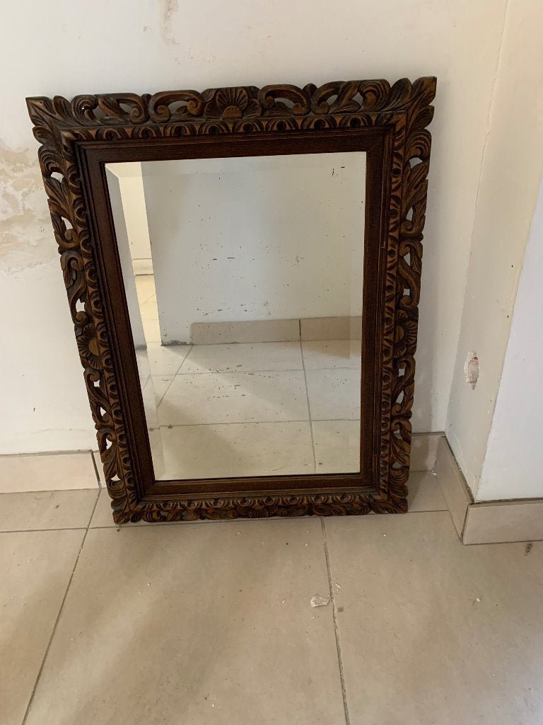 Miroir. Hauteur 75cm / largeur:57cm, Moins de 100 cm, Enlèvement, Utilisé, 50 à 75 cm