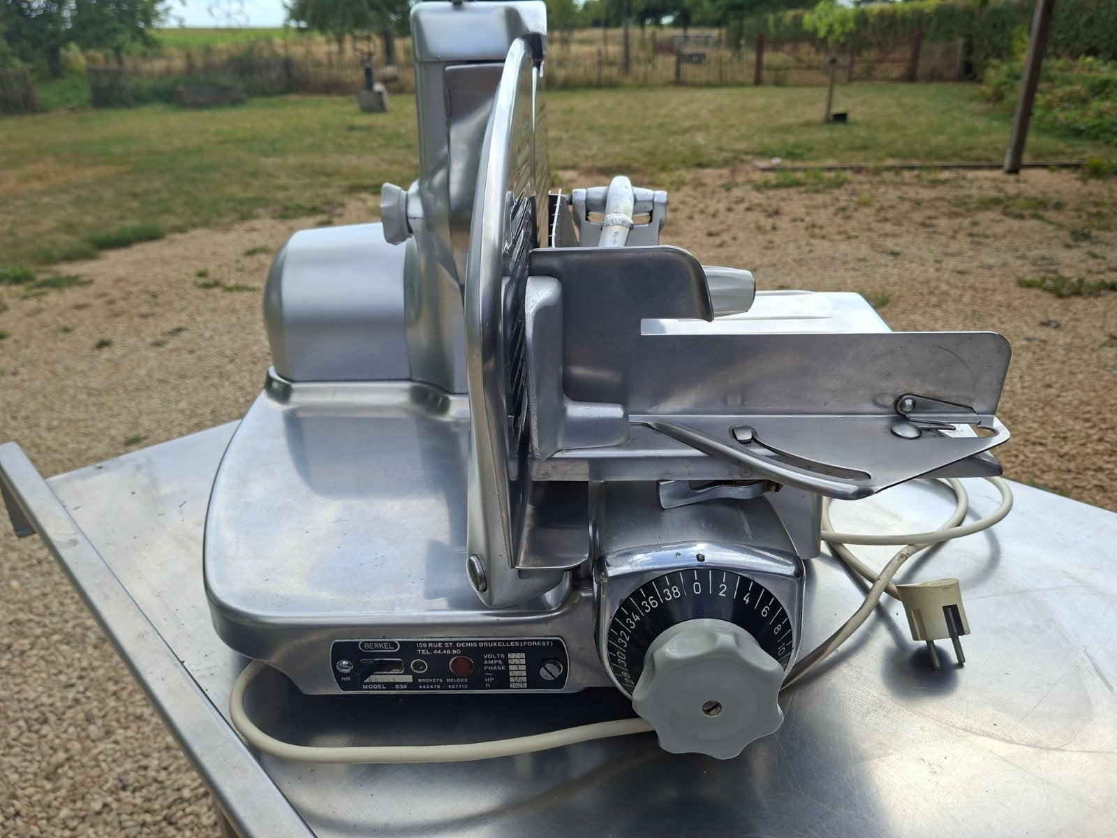 Authentieke snijmachine BERKEL 834, Ophalen