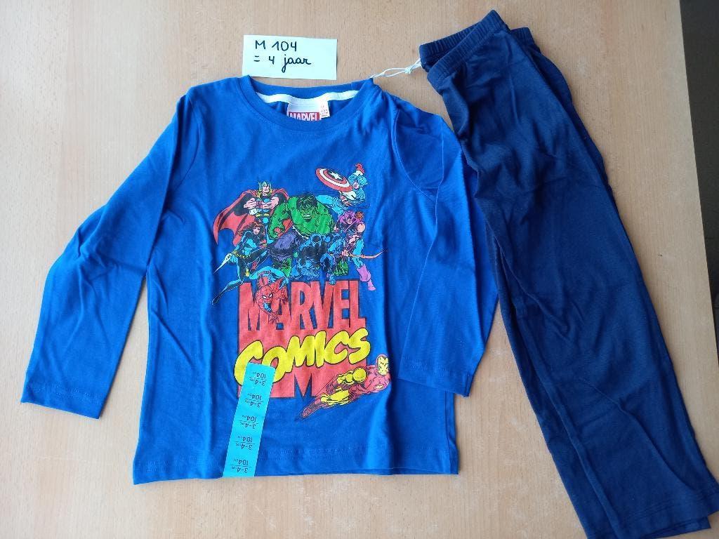 NIEUW pyama maat 104 jongen, Kinderen en Baby's, Kinderkleding | Maat 104, Nacht- of Onderkleding, Nieuw, Ophalen of Verzenden