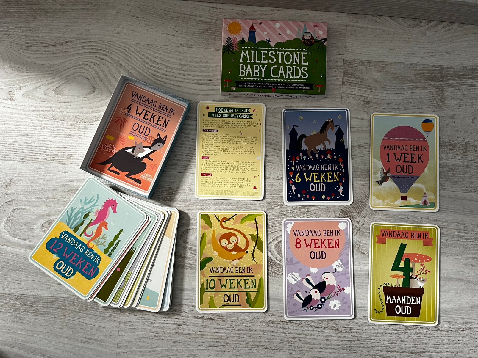 Milestond Baby cards, Kinderen en Baby's, Ophalen of Verzenden, Nieuw
