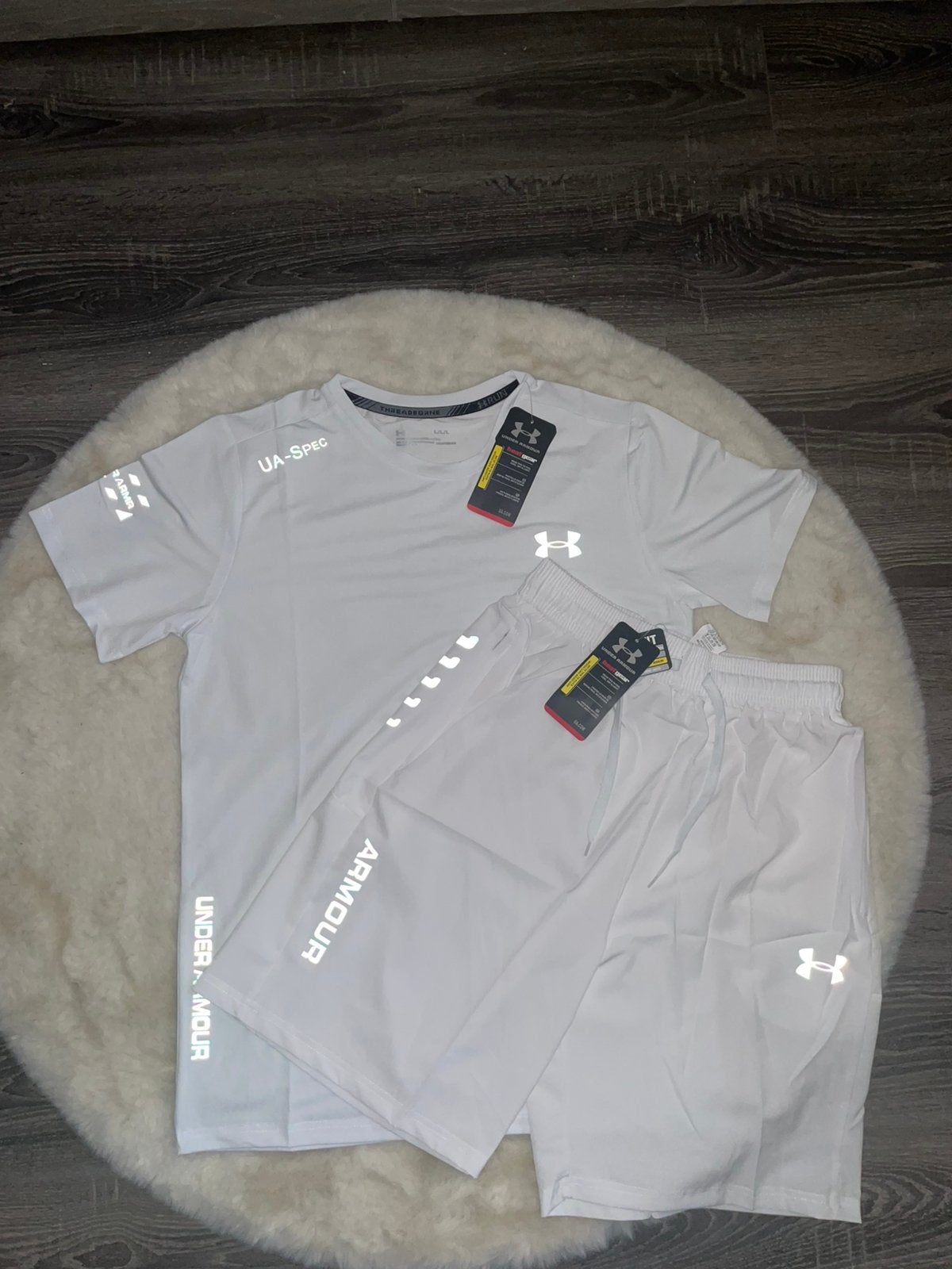 Ensemble Under Armour Blanc, Neuf, Général, Enlèvement, Blanc