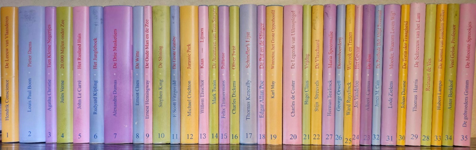 Complete Bibliotheek Het Laatste Nieuws – 35 boeken, Boeken, Ophalen, Zo goed als nieuw