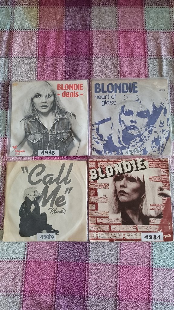 vinyl singles Blondie, Cd's en Dvd's, Ophalen of Verzenden, Gebruikt