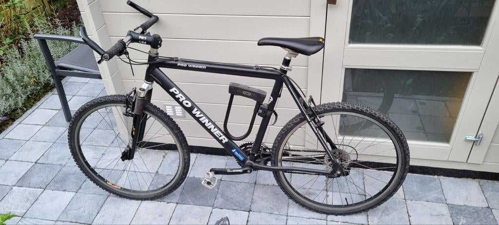 Mountainbike met slot, Fietsen en Brommers, Gebruikt, Vering, 10 tot 15 versnellingen, 57 tot 61 cm