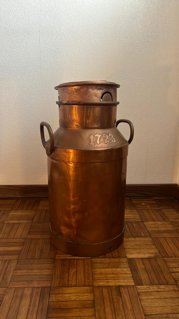 Koperen kruik, Ophalen, Koper
