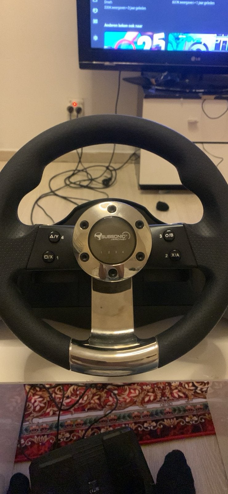 Stuur, Games en Spelcomputers, Ophalen, Nieuw, Stuur of Pedalen, PlayStation 3