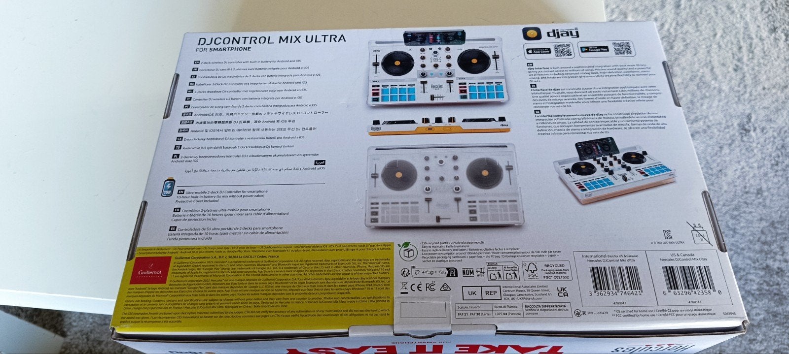 Hercules DJ control mix ultra, Musique & Instruments, Enlèvement, Neuf, DJ-Set