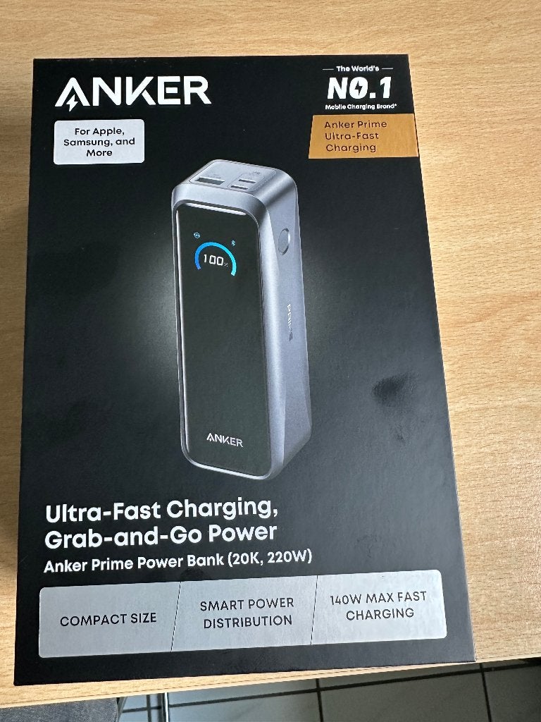 Anker powerbank 220w, Ophalen of Verzenden, Nieuw, Anker