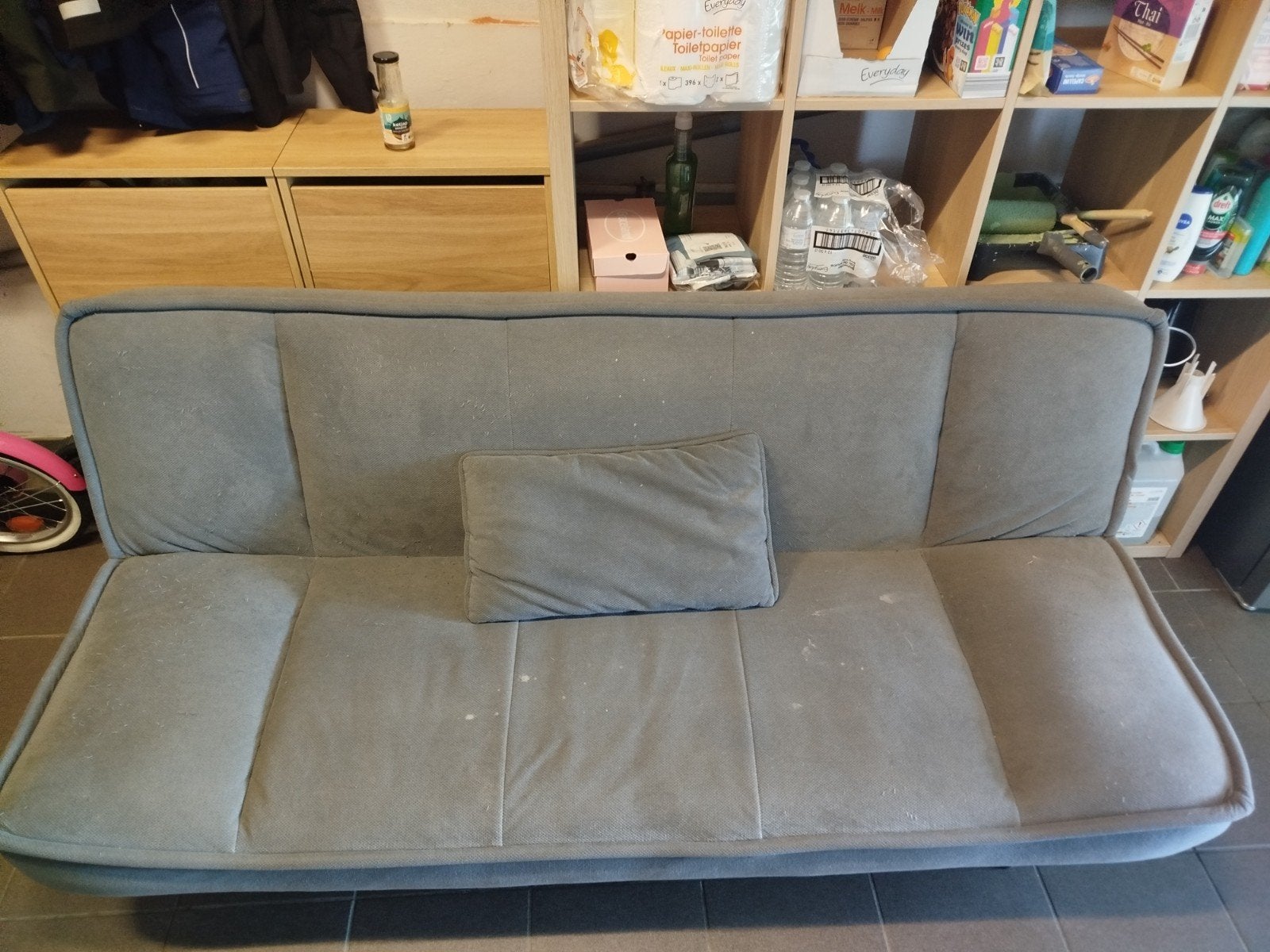 slaapbank 1 pers., Ophalen, Gebruikt, Eenpersoons, 190 cm of minder
