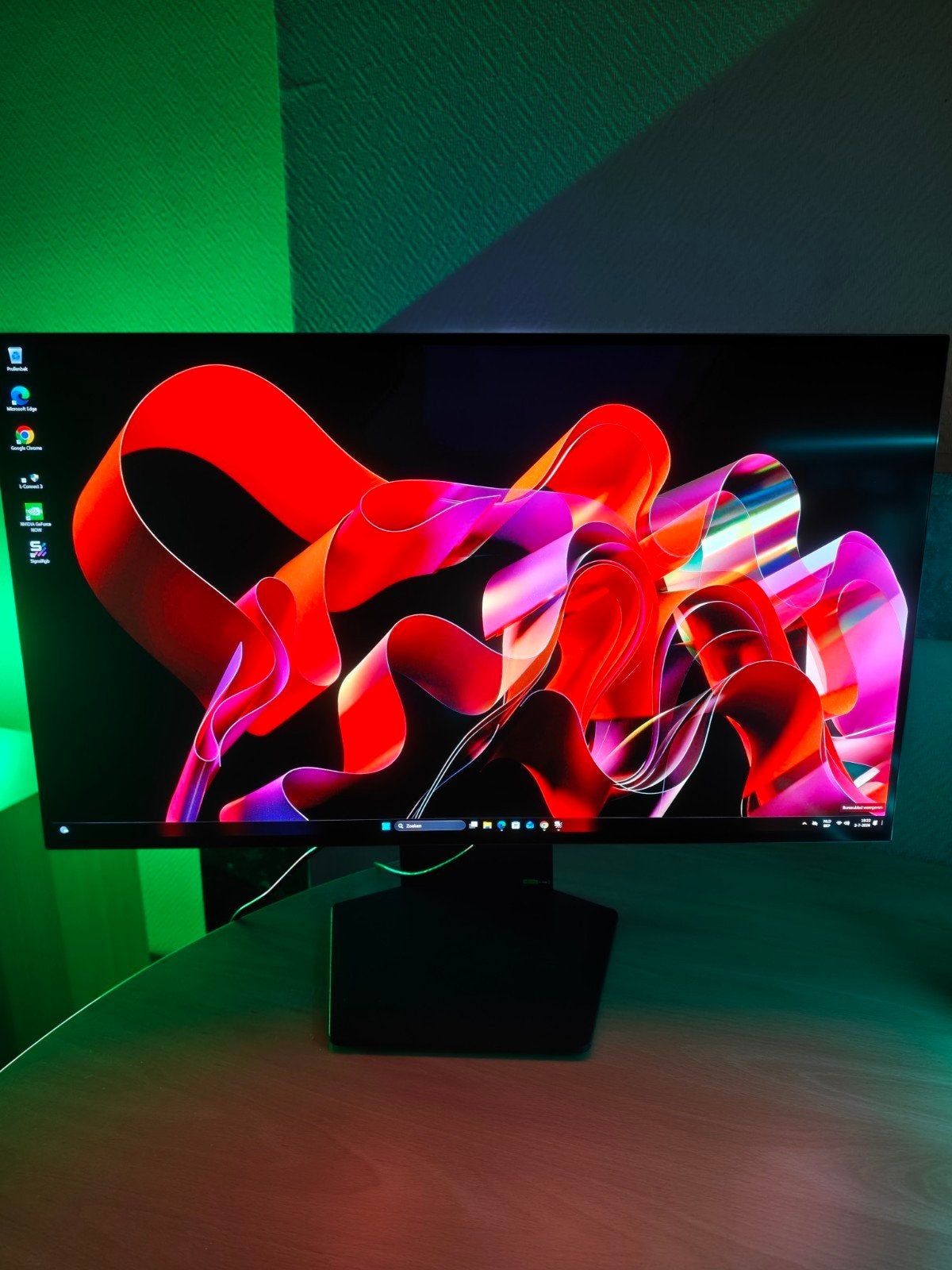 LG UltraGear32GS95UE-B woled dualmode 4k240hz/1080p 480hz, Enlèvement, HDMI, Réglable en hauteur