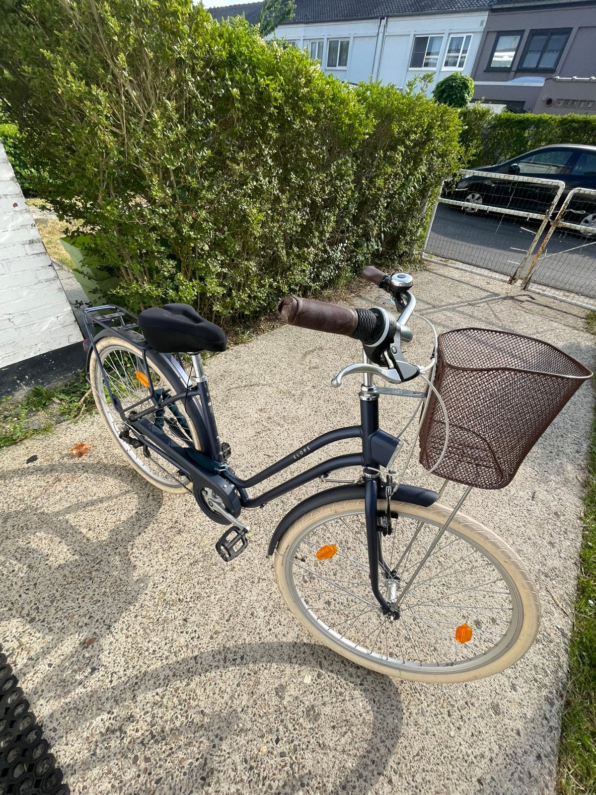 Elops 520 stadsfiets S/M, Fietsen en Brommers, Ophalen, Zo goed als nieuw, Velgrem