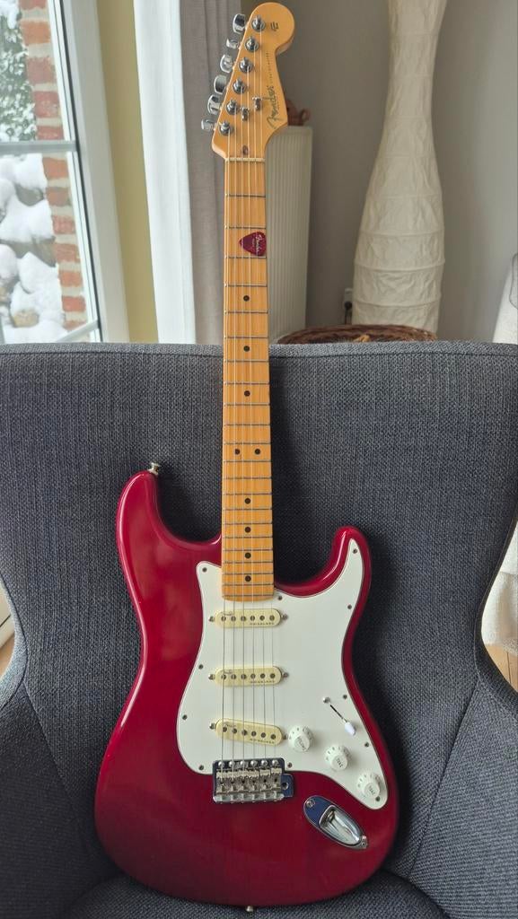 Fender Stratocaster USA + Noiseless, Enlèvement, Comme neuf, Solid body, Fender