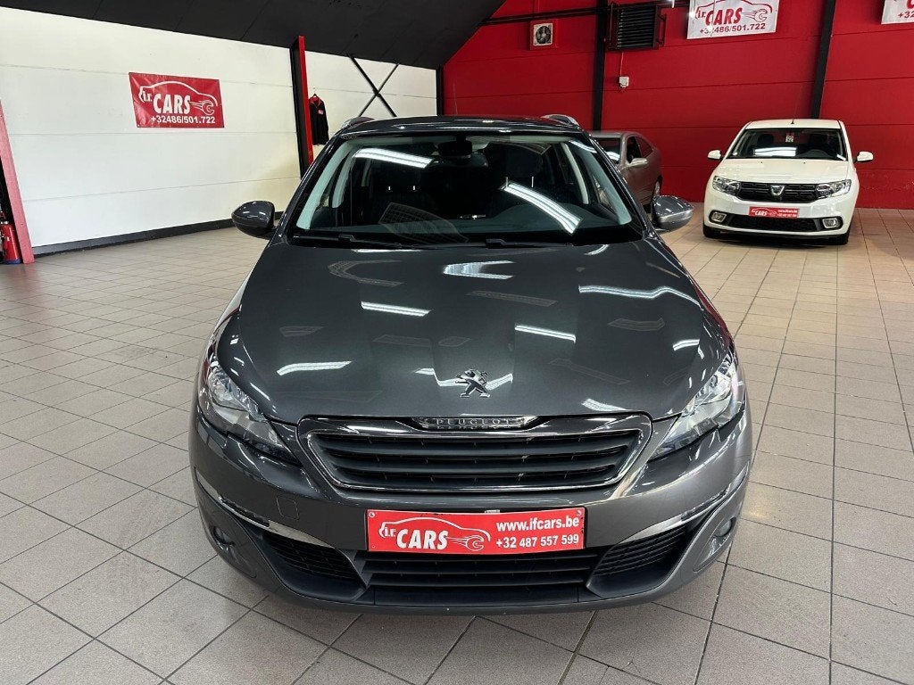 Peugeot 308 SW 1.6 BlueHDi*NAVI*AIRCO*TREKHAAK*1STE EIGENAAR, Voorwielaandrijving, Stof, 4 cilinders, USB