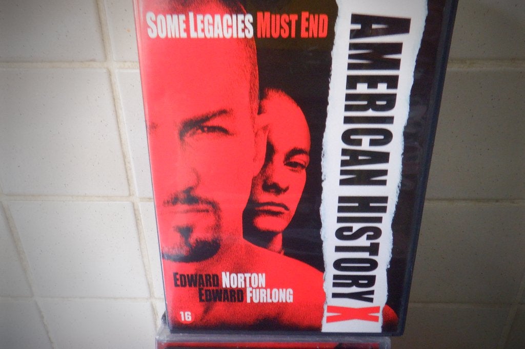DVD American History X.(Edward Norton & Edward Furlong), Vanaf 16 jaar, Verzenden, Zo goed als nieuw