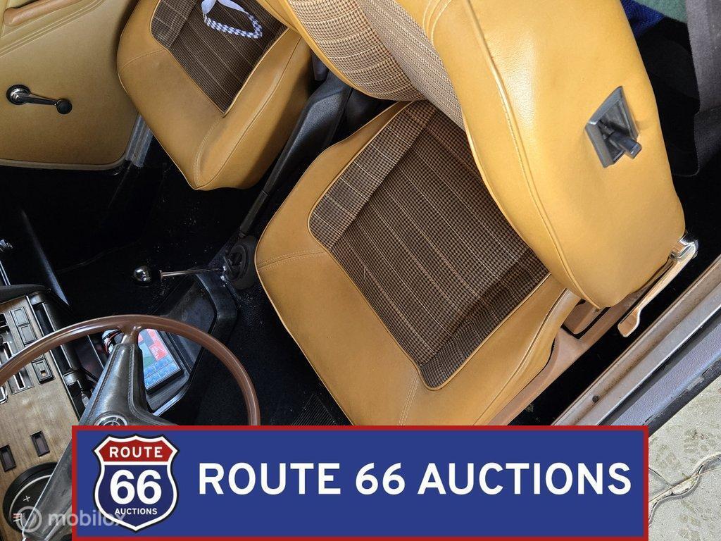 Ford Capri 1600 XL | 1973 | Route 66 Auctions, Auto's, Oldtimers, Zwart, Bedrijf, Handgeschakeld, Overige carrosserie