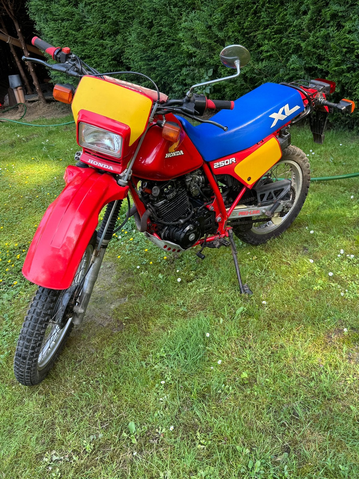 Honda xl250r, Ophalen, Zo goed als nieuw