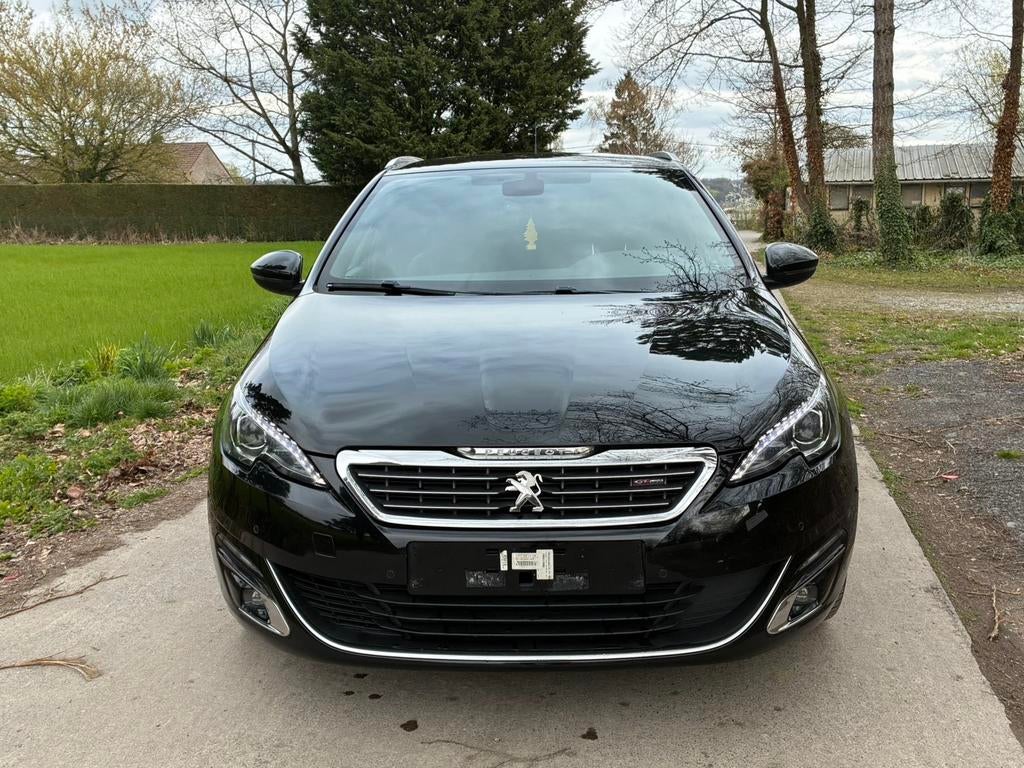 Peugeot 308 break boite automatique, Autos, Cuir, Entreprise, Noir, 5 portes