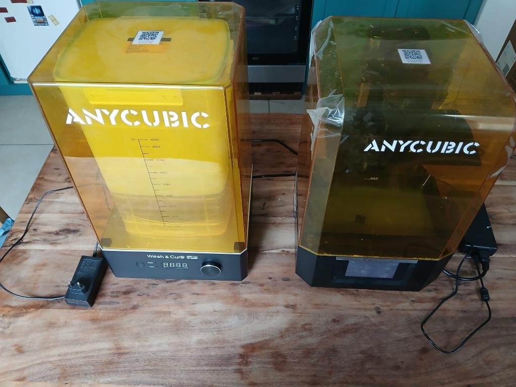 Anycubic 3d printer en Wash and cure, Computers en Software, 3D Printers, Ophalen, Gebruikt, Resin/Hars, Anycubic