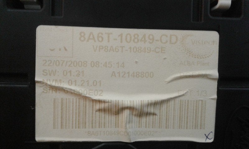 COCKPIT Ford Fiesta 6 (JA8) (01-2008/01-2018), Gebruikt, Ford