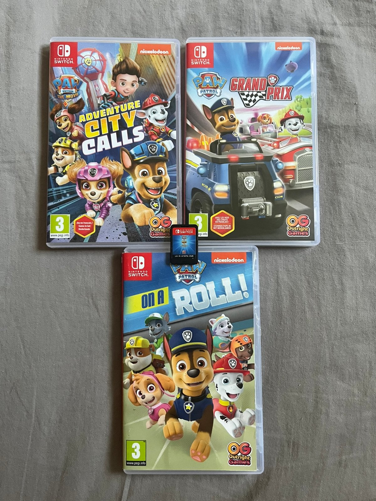 4 Paw Patrol Spelletjes Switch, Games en Spelcomputers, Games | Nintendo Switch, Zo goed als nieuw, Ophalen