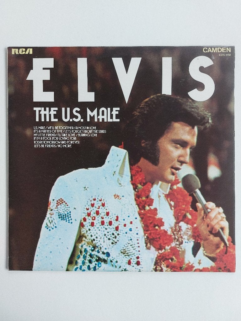 Elvis Presley - Elvis The U.S. Male (1975), LP, Gebruikt, Ophalen of Verzenden, 12 inch