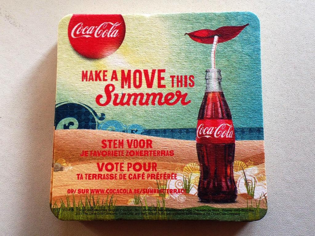 setje bierviltjes van Coca-Cola  (summer), Verzamelen, Ophalen, Nieuw, Gebruiksvoorwerp
