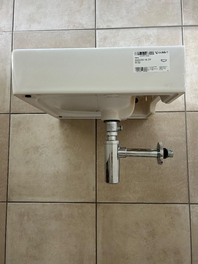 Lavabo duravit, Enlèvement, Comme neuf, Pierre, Lavabo