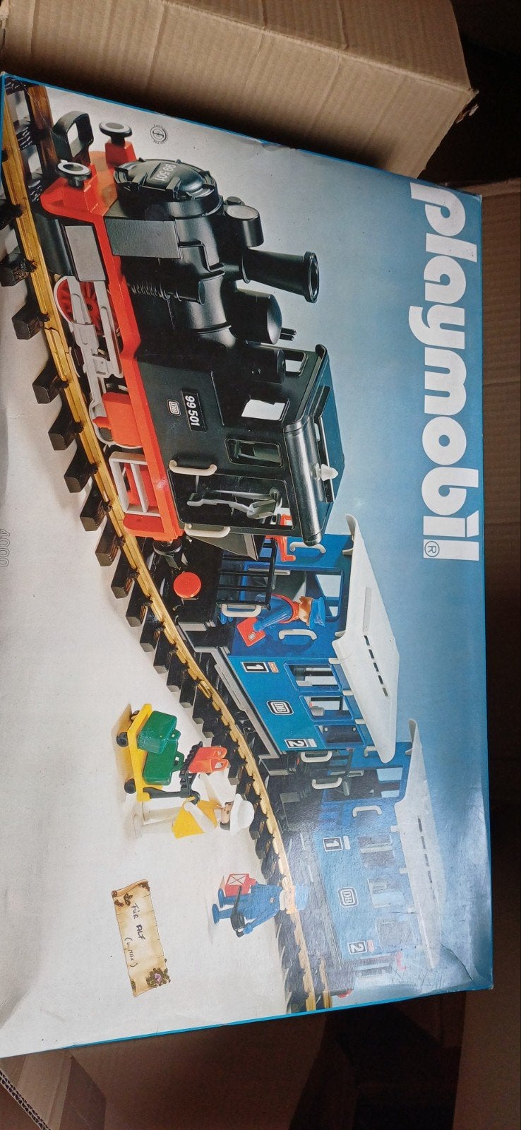 Playmobil 4000 train de voyageurs, Envoi