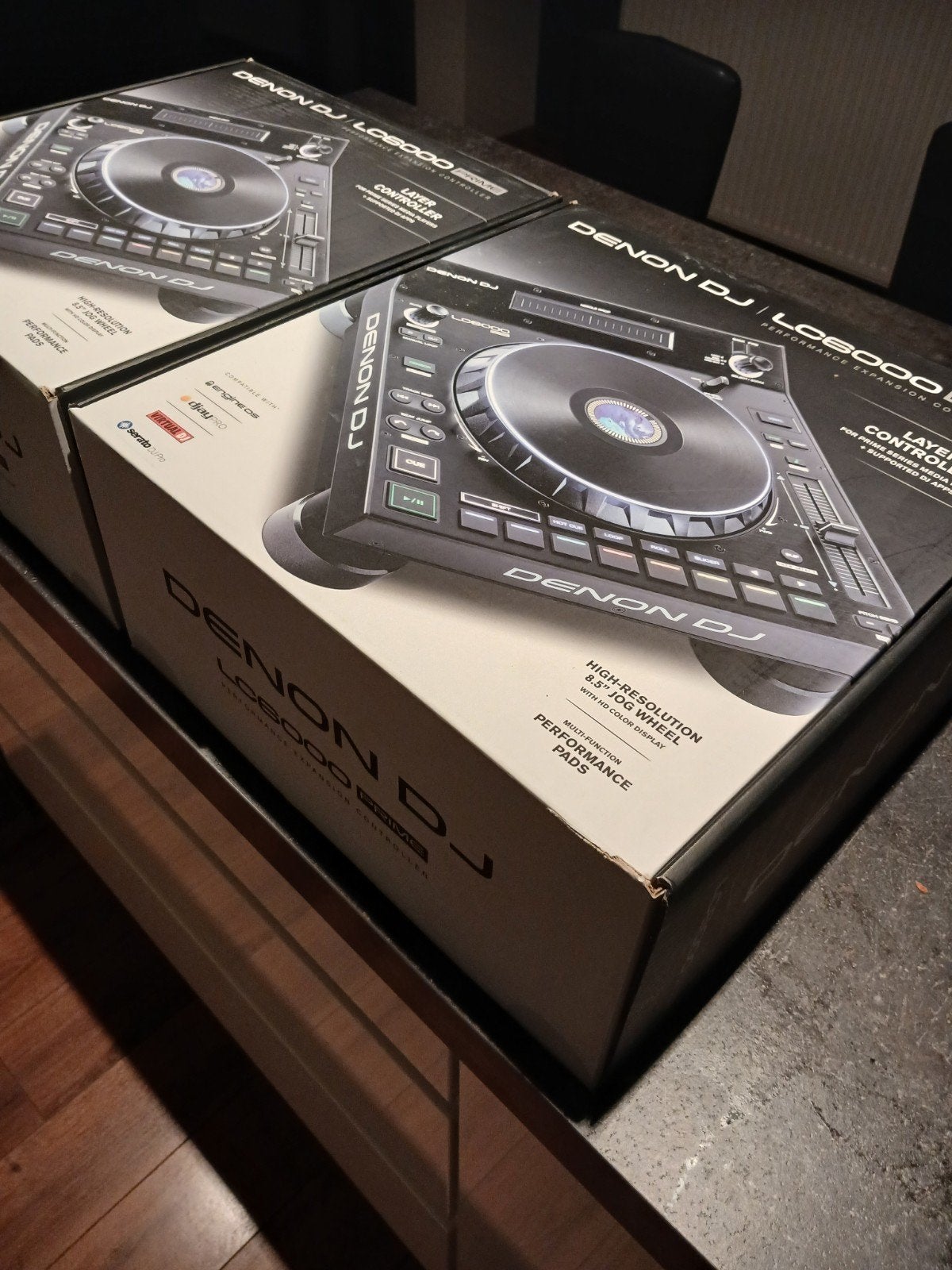 2 x Denon LC 6000 prime zo goed als nieuw, Muziek en Instrumenten, Verzenden, Zo goed als nieuw, Draaitafel, Denon