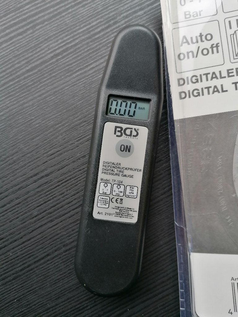 BGS technic Digitale bandenspanningsmeter, Ophalen of Verzenden, Nieuw