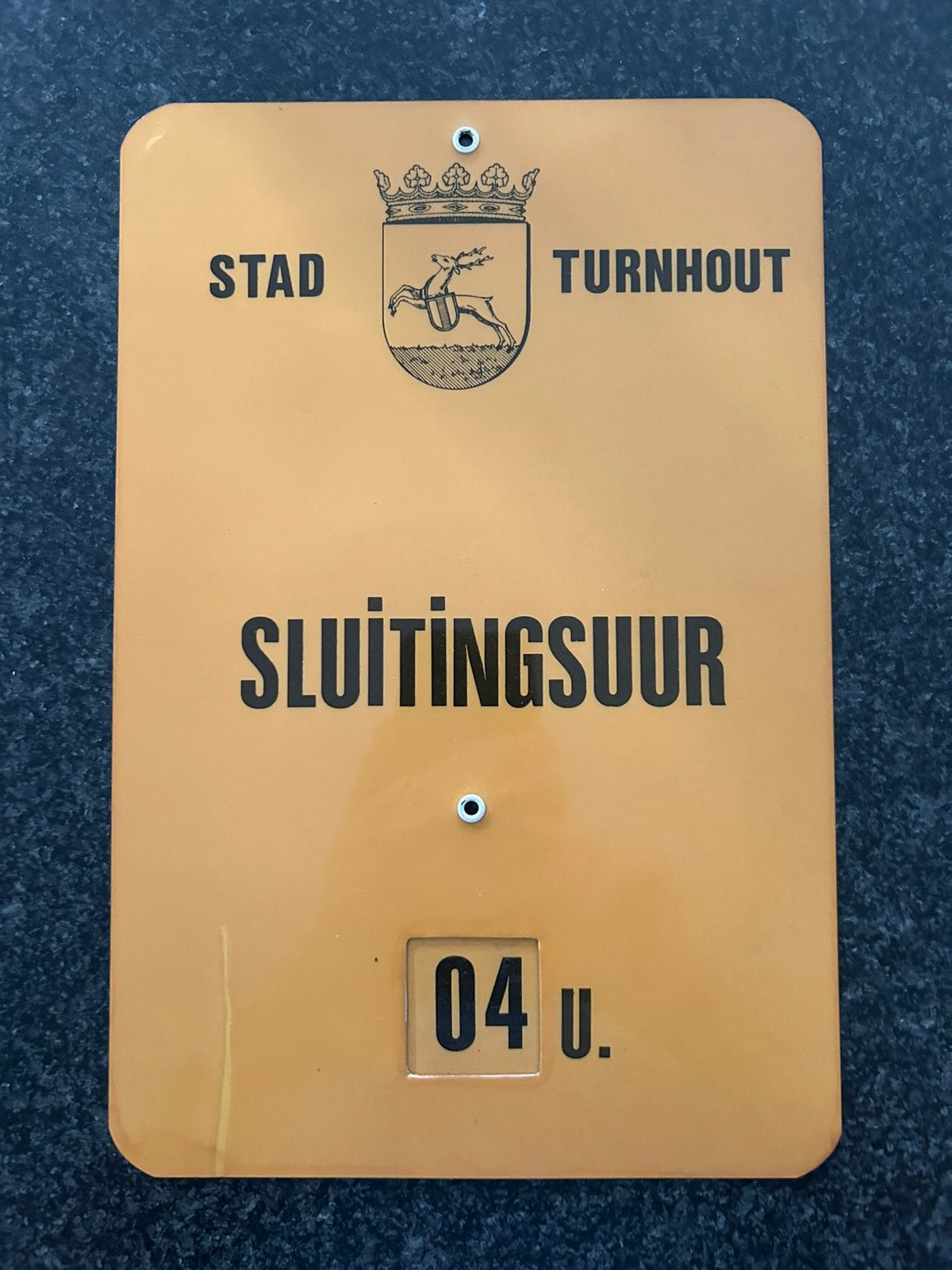 Sluitingsuur voor cafe’s Stad Turnhout, Ophalen of Verzenden