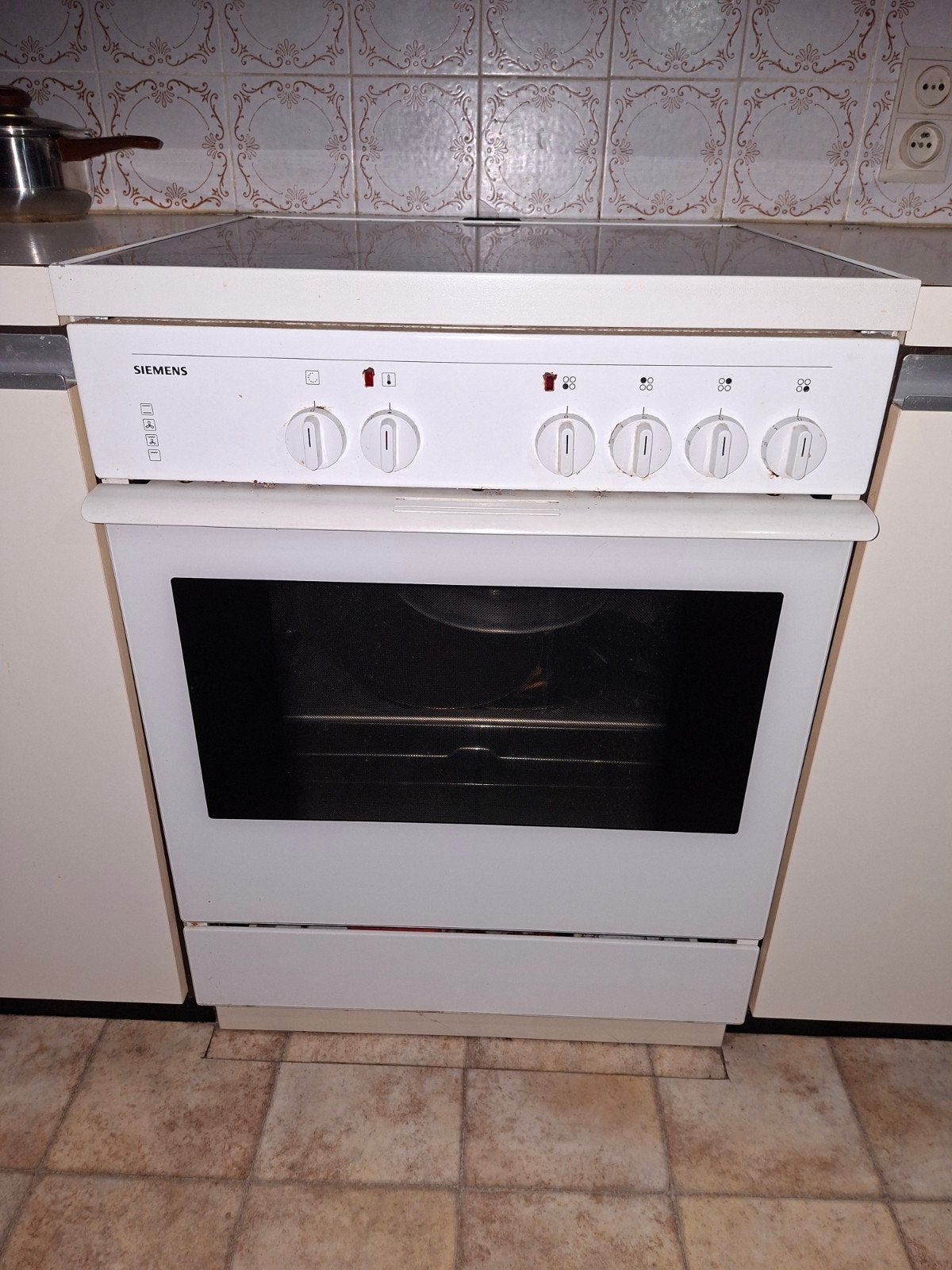 Keramisch kookvuur met oven Siemens, Ophalen, Keramisch