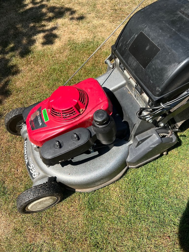 Honda grasmaaier met rol, Ophalen, Gebruikt, 20 m² of meer, Gras