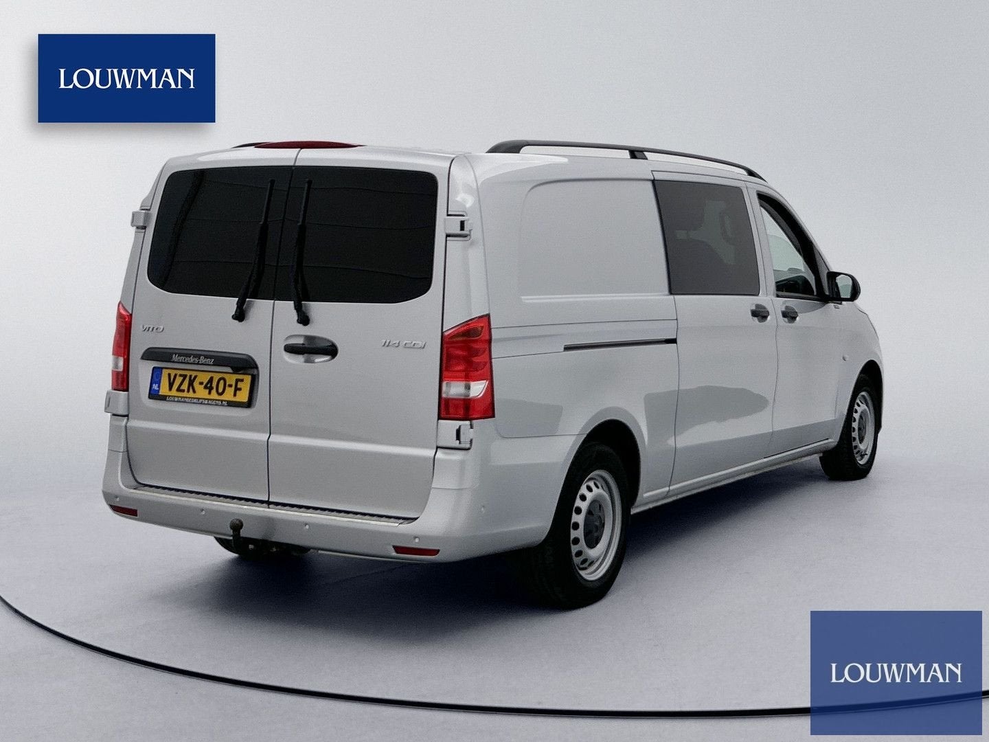 Mercedes-Benz Vito 114 CDI Extra Lang Dubbele Cabine Schuifd, Auto's, Automaat, Mercedes-Benz, Bedrijf, Diesel