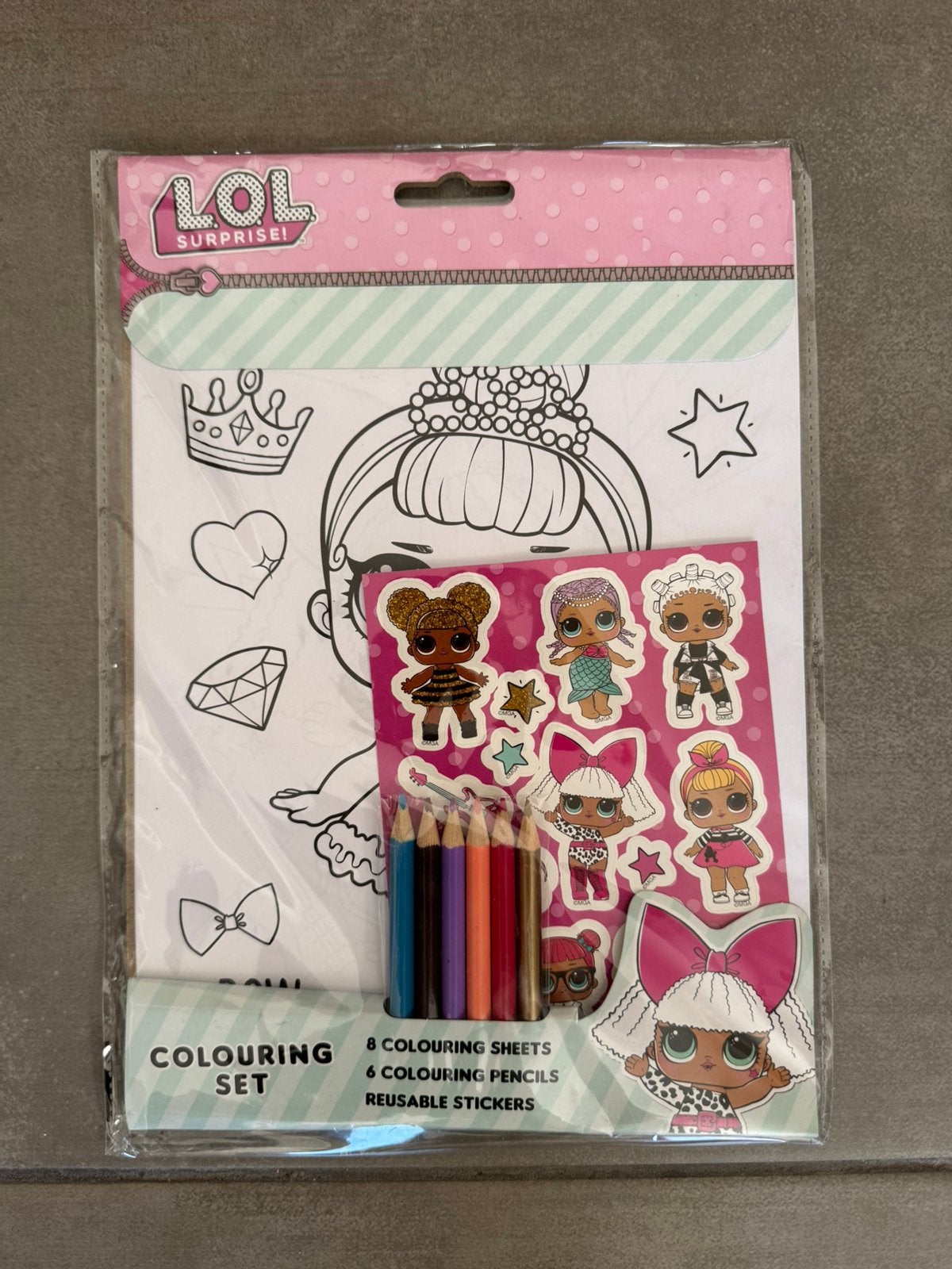 Lol kleurset, Hobby & Loisirs créatifs, Enlèvement, Neuf, Papier, Carnet de croquis ou à dessin