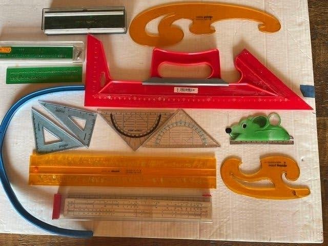 technisch tekenen, Ophalen of Verzenden, Zo goed als nieuw, Overige typen