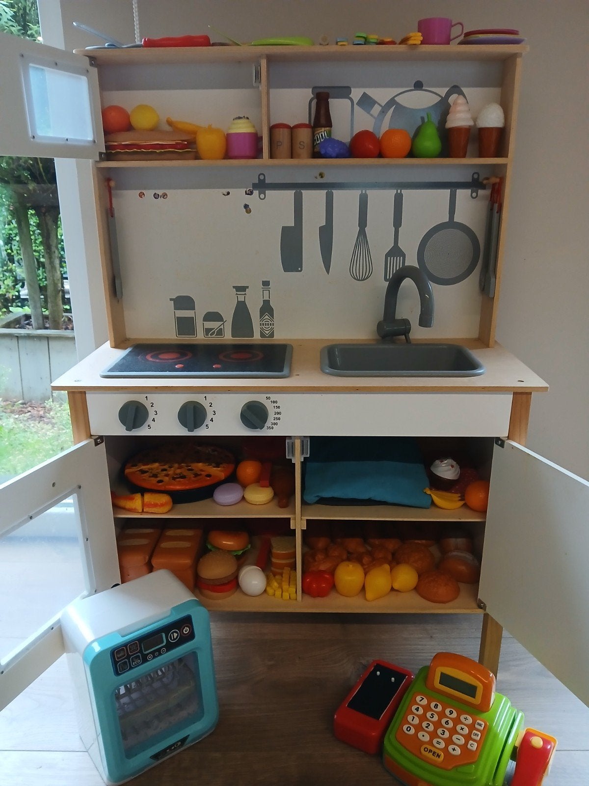 speelgoed keuken kind, Enlèvement, Comme neuf, Bois, Jouer à la cuisine