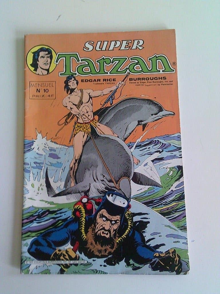 Super Tarzan n 10.  Mensuel 1979, Boeken, Stripverhalen, Ophalen of Verzenden