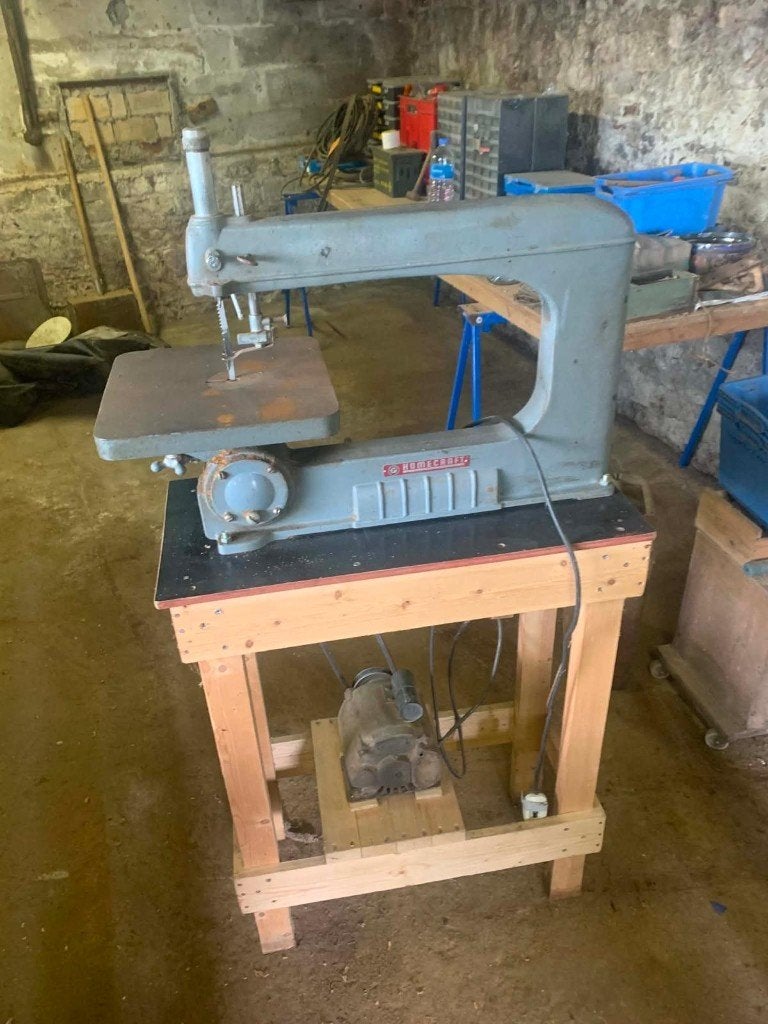 Scie à chantourner Homecraft-Delta 16” vintage, Enlèvement