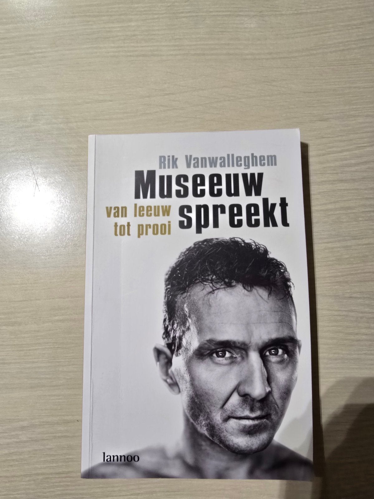 Vanwalleghem - Museeuw spreekt, Ophalen of Verzenden, Vanwalleghem