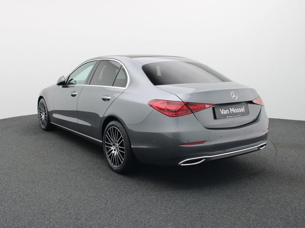Mercedes-Benz C 200 Luxury Line + PANORAMISCH DAK + LEDER +, Auto's, Mercedes-Benz, 4 deurs, 4 cilinders, 1650 kg, Bedrijf
