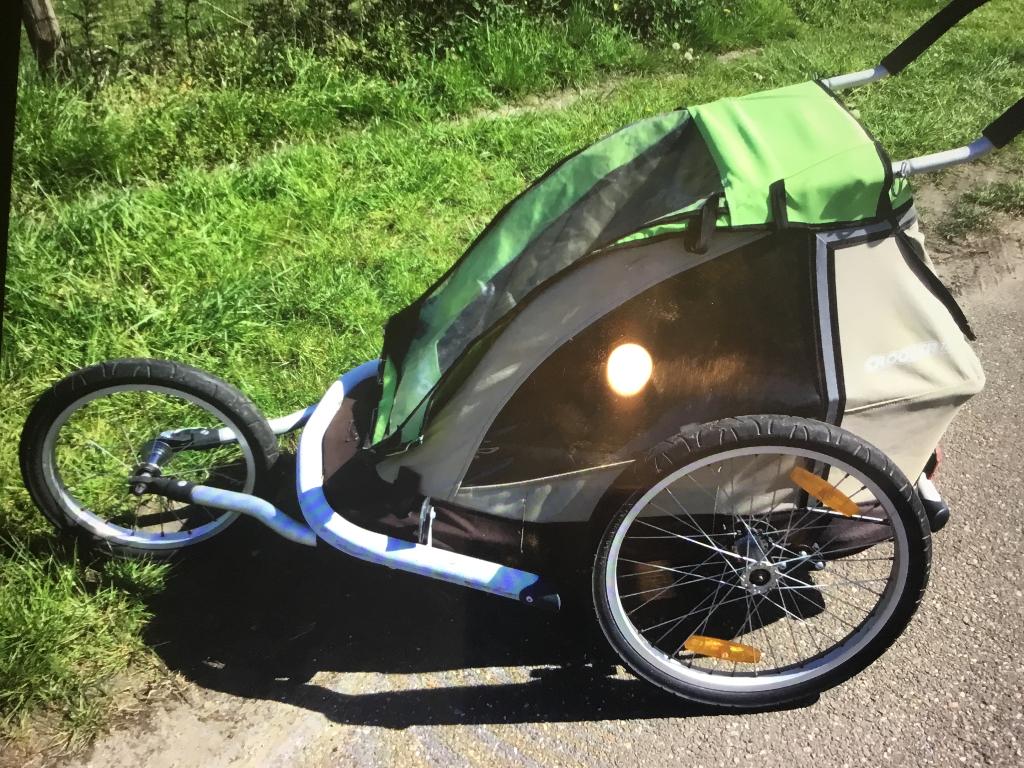 Croozer fiets kar, Fietsen en Brommers, Ophalen