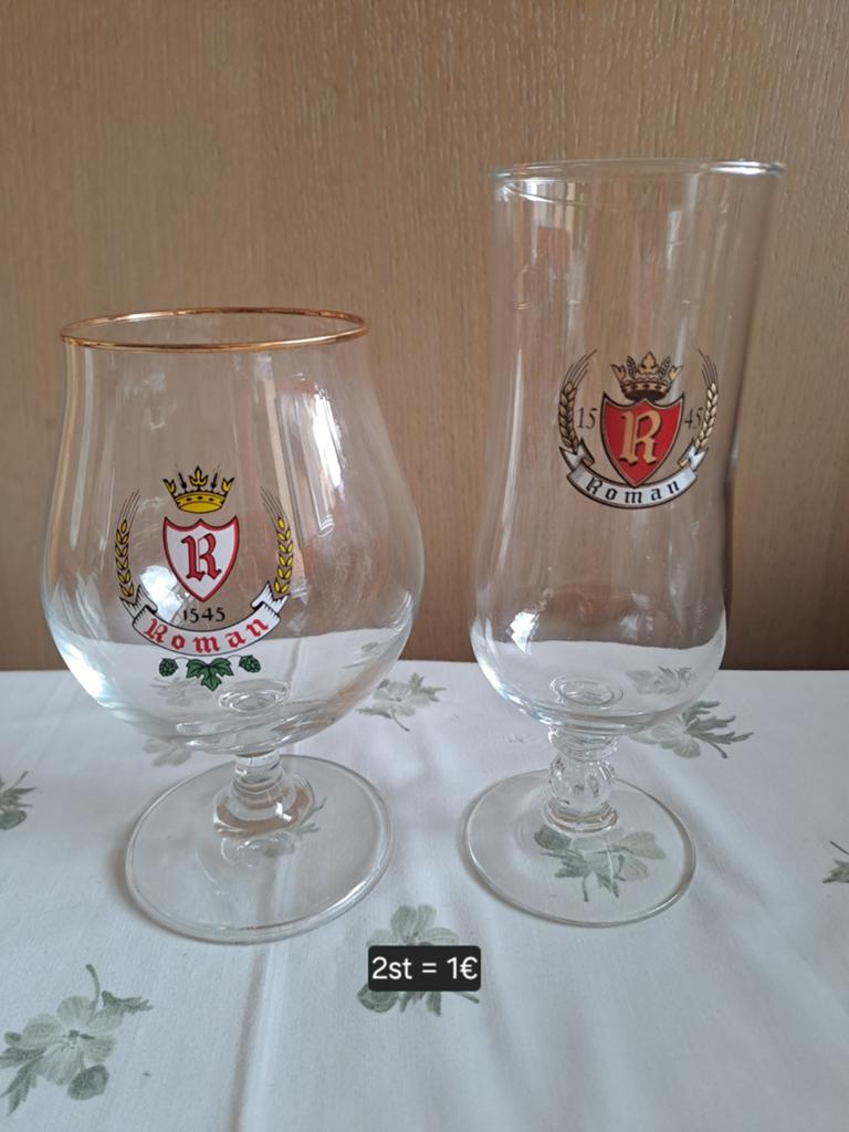 Roman bierglazen, Verzamelen, Ophalen