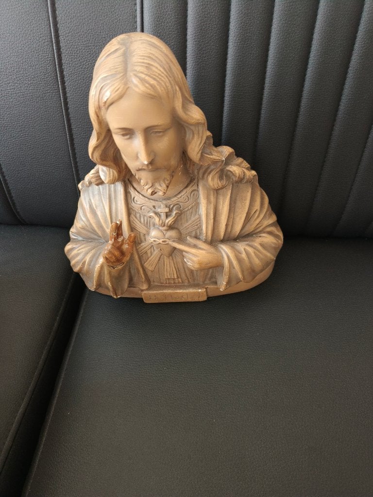 Jezus beeld, Enlèvement