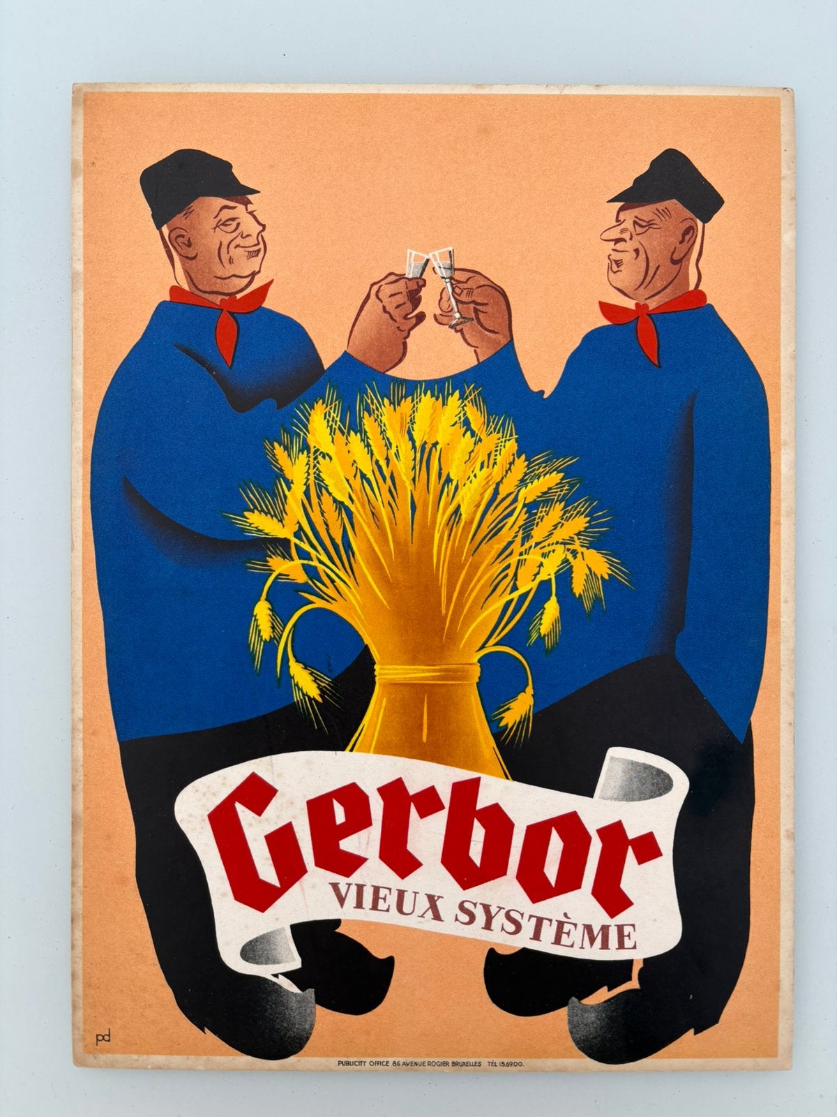 Reclamebord Jenever, Verzamelen, Ophalen of Verzenden, Reclamebord