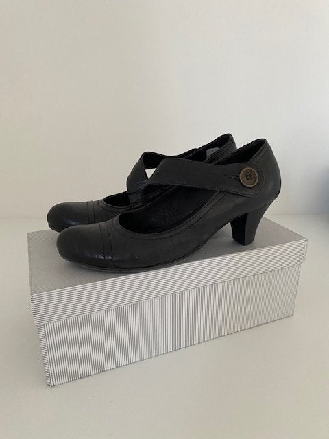 Damesschoenen, Kleding | Dames, Ophalen, Schoenen met lage hakken, Zwart, Gedragen