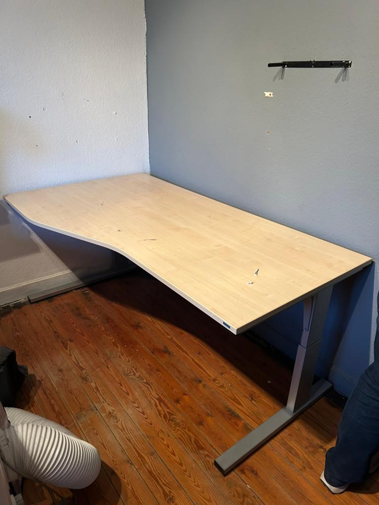 Bureau, Comme neuf, Enlèvement, Bureau-armoire combiné, Réglable en hauteur